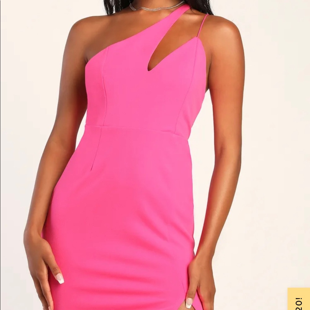 LULUS NWT Pink Mini Dress